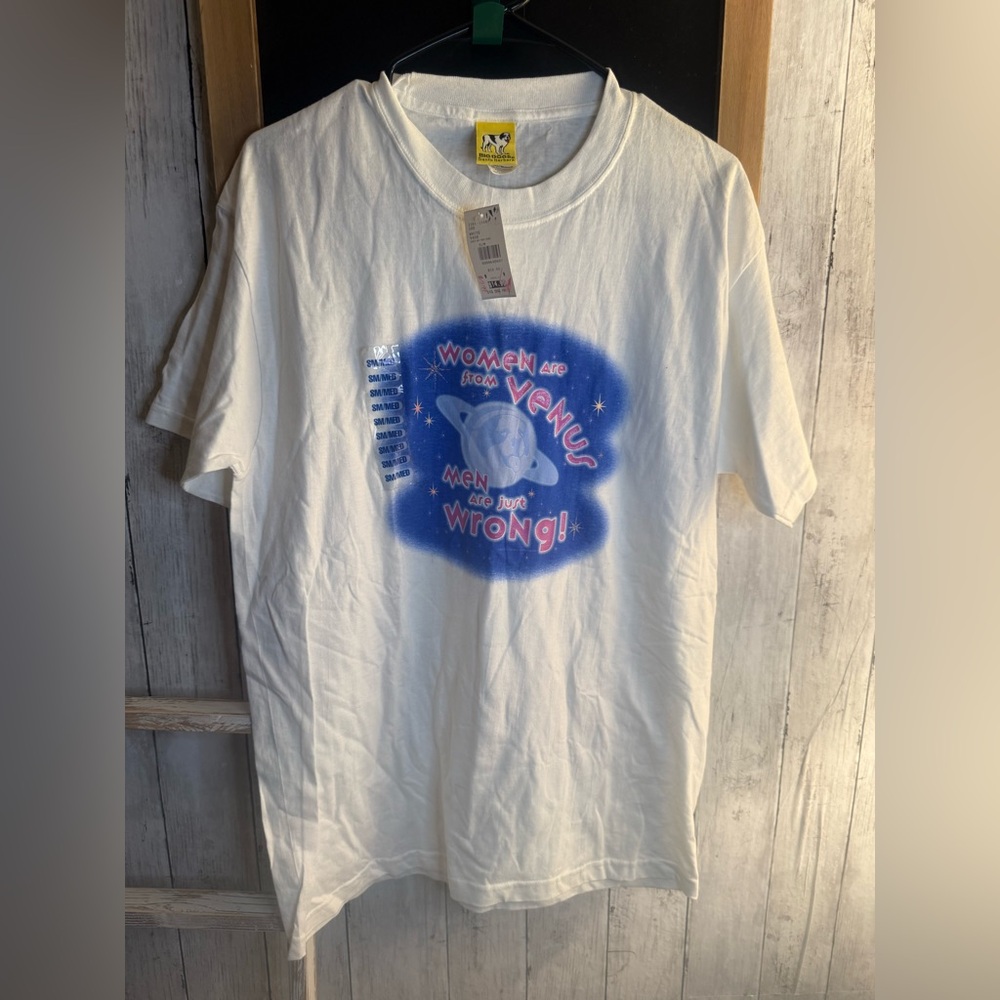Women’s Big Dogs Santa Barbara Women are from Venus and Men are Just Wrong NWT